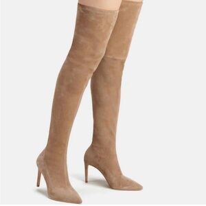 Coach Shea over the knee suede boots